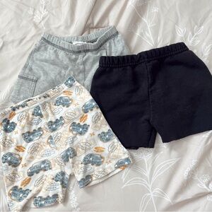 set of 3 baby shorts